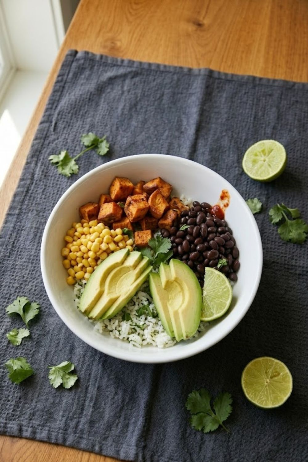 Chipotle Sweet Potato Burrito Bowl Recipe