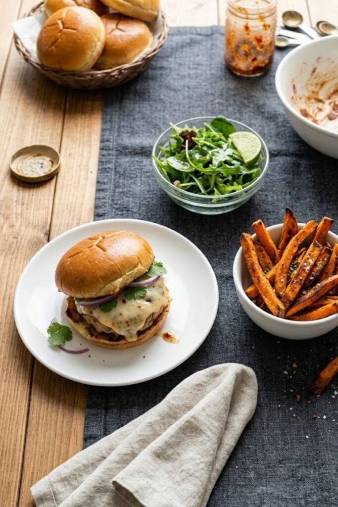 Chipotle Turkey Burger Recipe