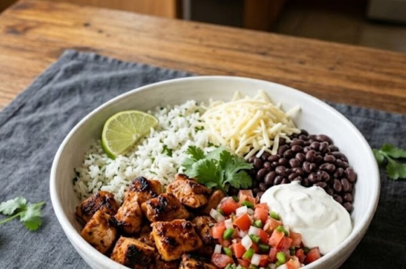 Copycat Chipotle Chicken Bowl Recipe