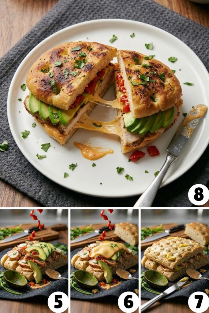 Copycat Panera Chipotle Chicken Avocado Melt Recipe