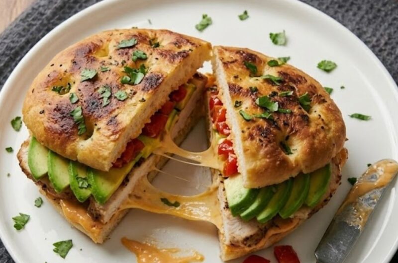 Copycat Panera Chipotle Chicken Avocado Melt Recipe