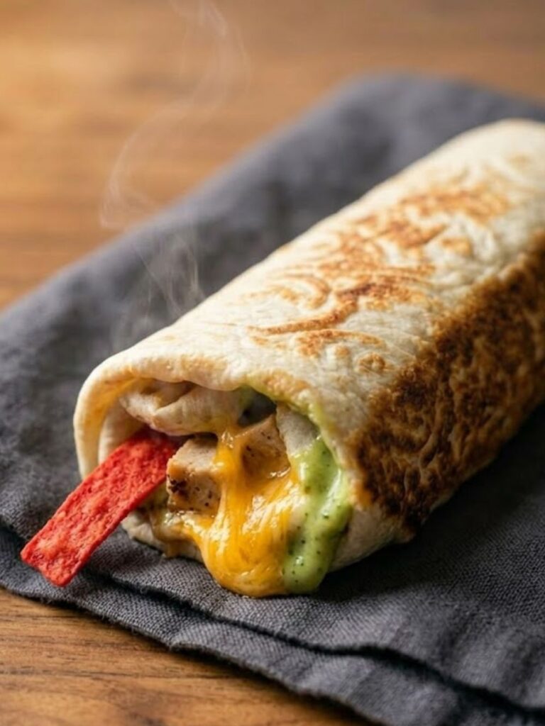 Copycat Taco Bell Chipotle Ranch Chicken Burrito Recipe