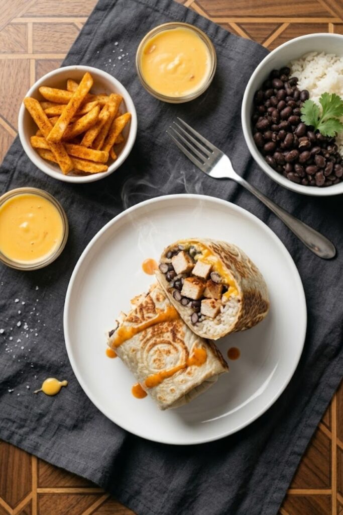 Copycat Taco Bell Chipotle Ranch Chicken Burrito Recipe