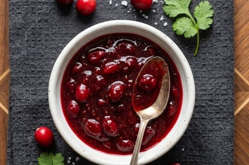 Cranberry Chipotle Sauce Recipe
