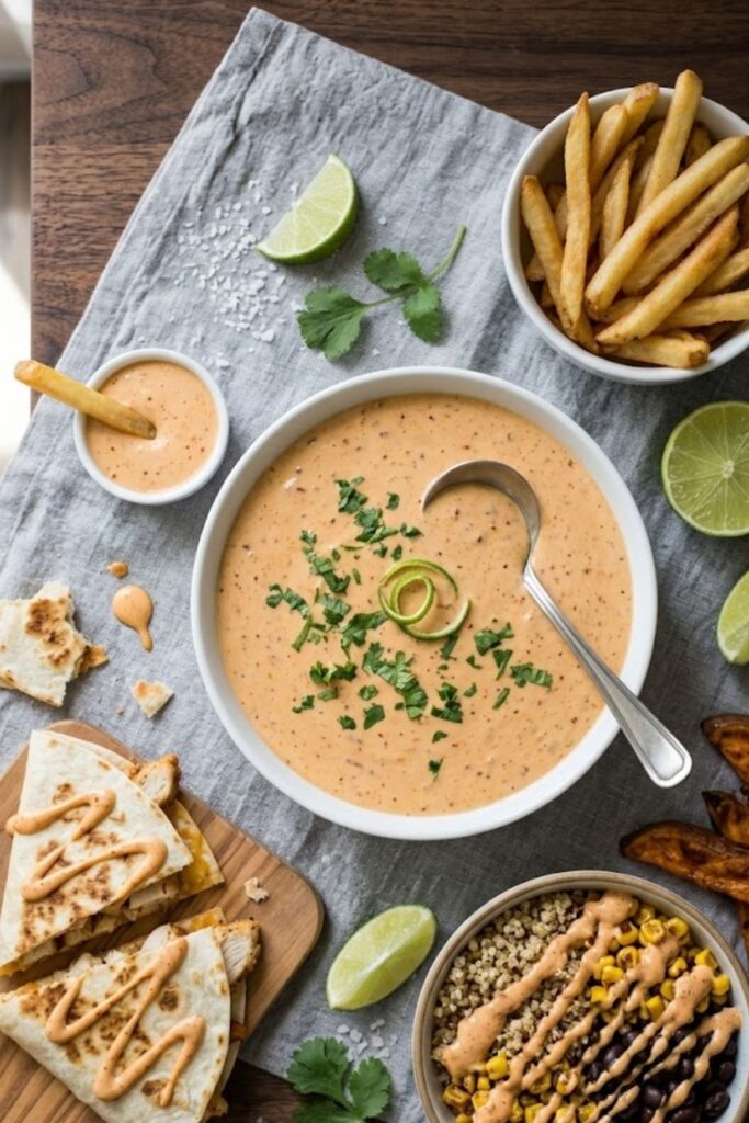 Creamy Chipotle Lime Sauce Recipe