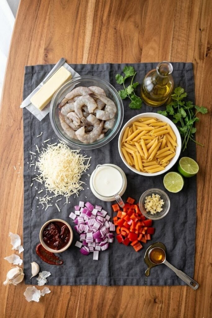 Creamy Chipotle Shrimp Pasta Recipe