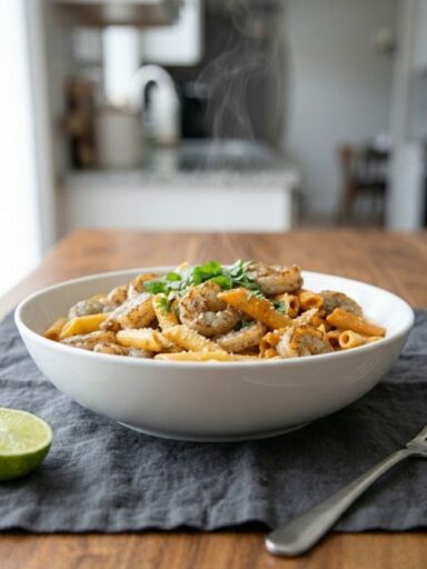Creamy Chipotle Shrimp Pasta Recipe