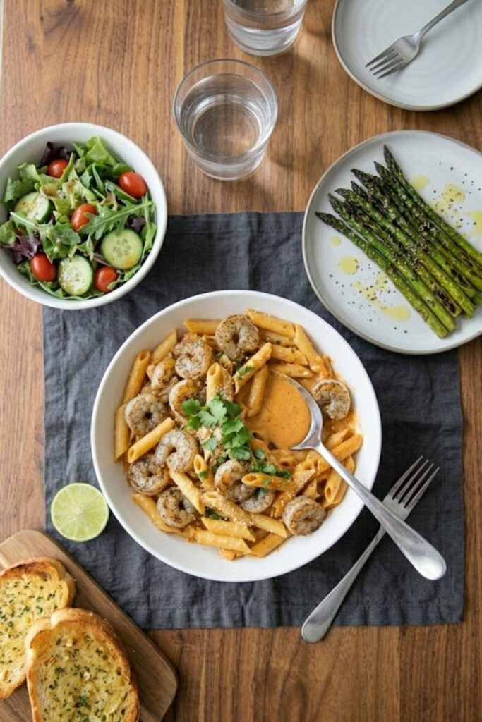 Creamy Chipotle Shrimp Pasta Recipe