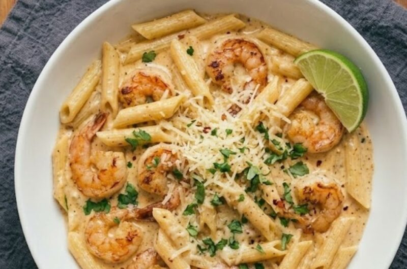Creamy Chipotle Shrimp Pasta Recipe