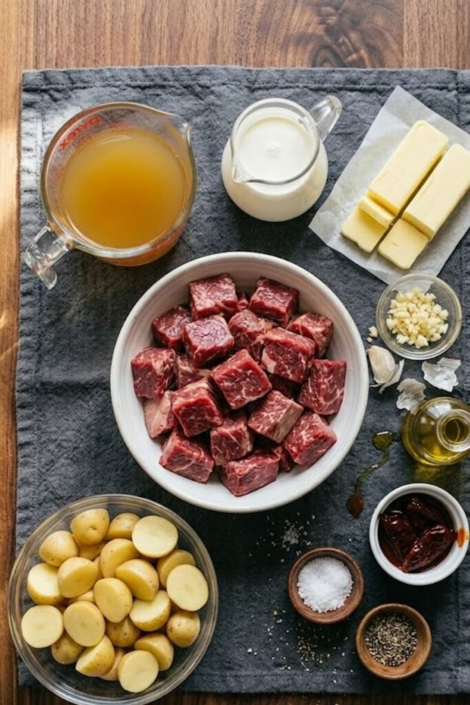 Creamy Chipotle Steak and Potatoes Recipe