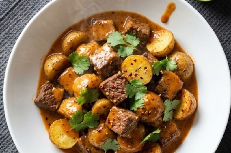 Creamy Chipotle Steak and Potatoes Recipe