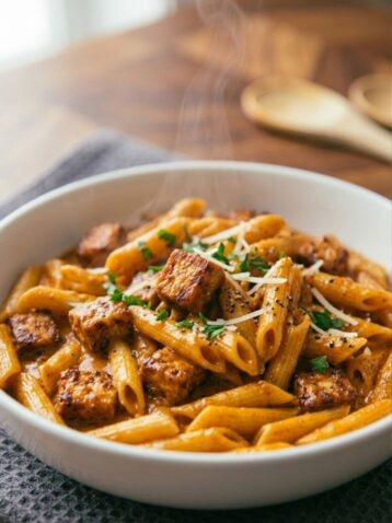 Creamy Honey Chipotle Chicken Pasta