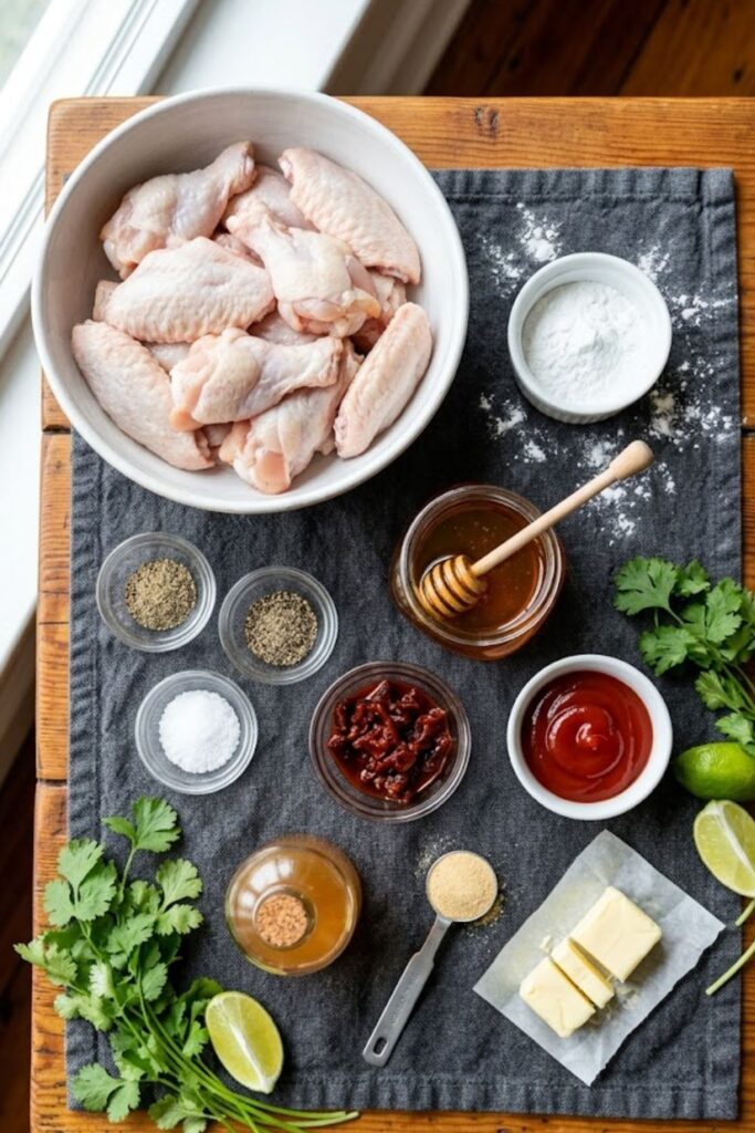 Crispy Baked Honey Chipotle Wings Recipe