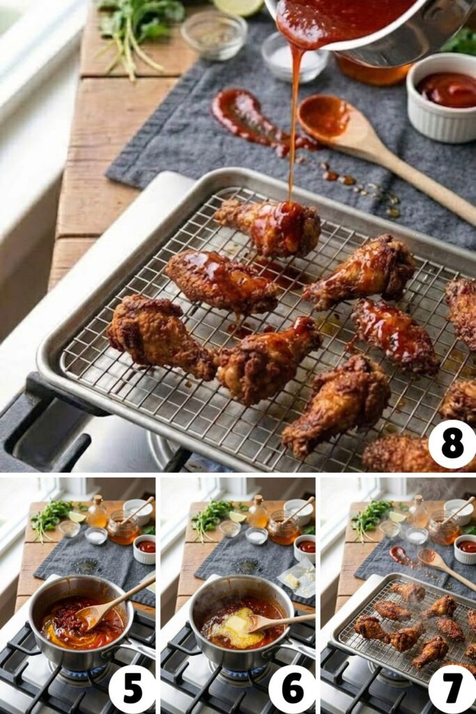 Crispy Baked Honey Chipotle Wings Recipe