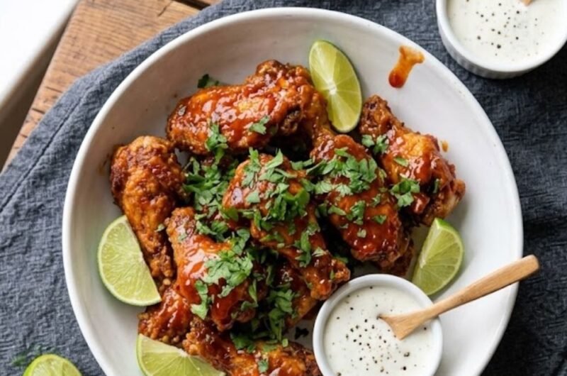 Honey Chipotle Wings Recipe