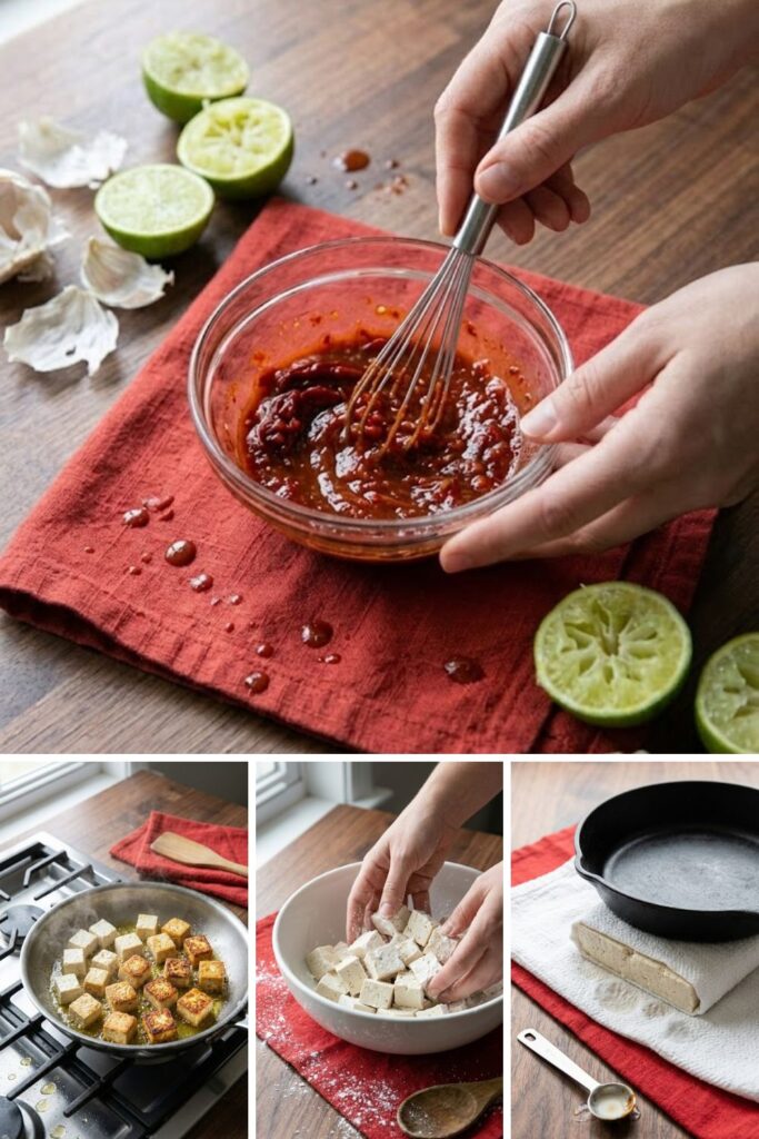 Crispy Chipotle Lime Tofu Recipe