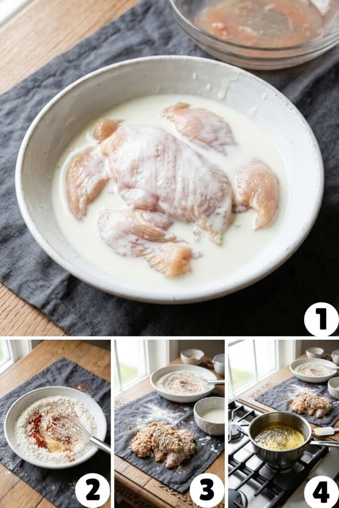 Crispy Honey Chipotle Chicken Sliders