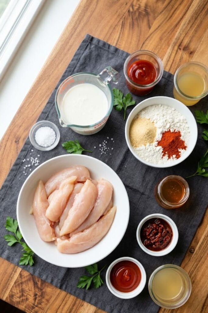 Crispy Honey Chipotle Chicken Tenders