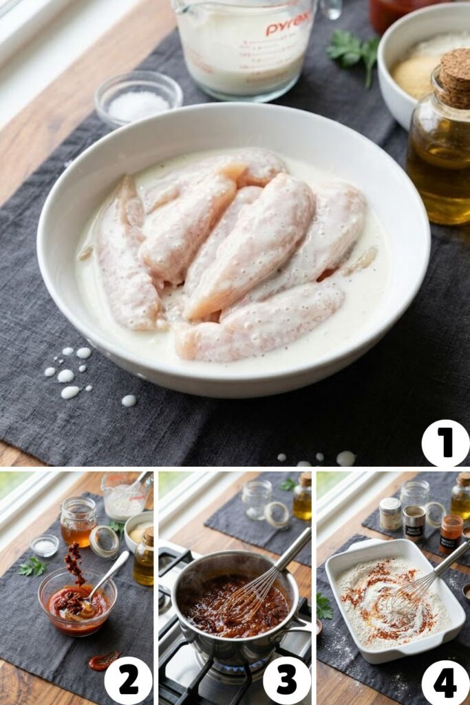 Crispy Honey Chipotle Chicken Tenders