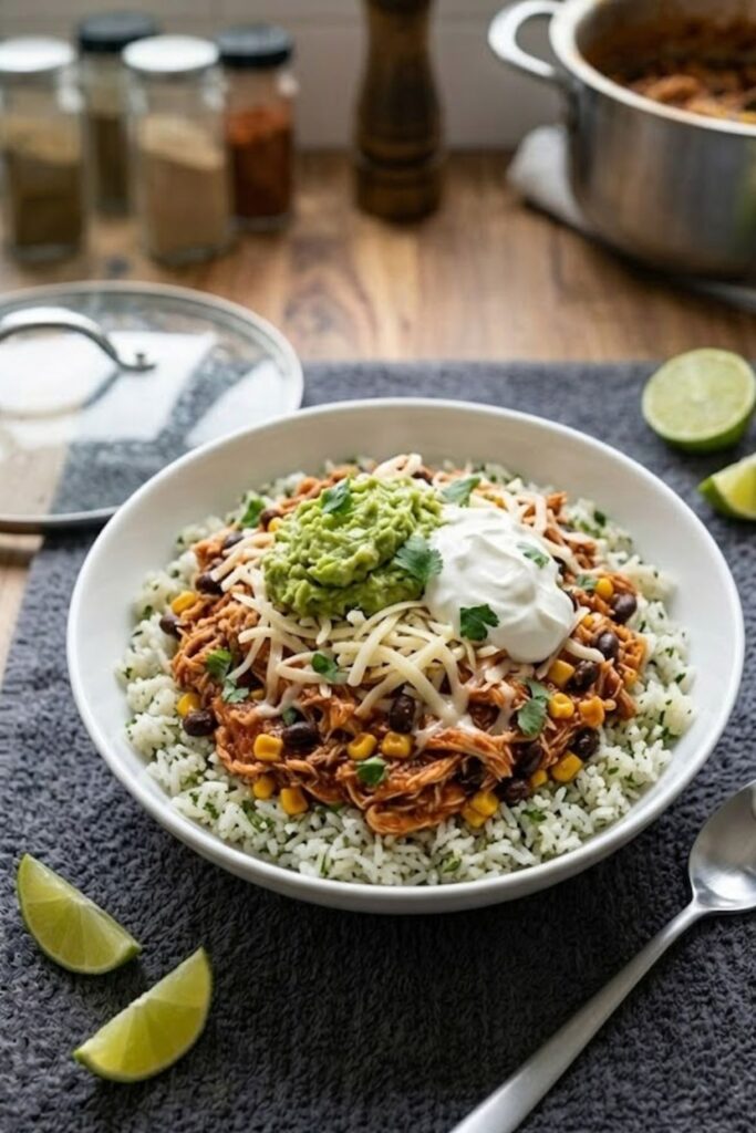 Crockpot Chipotle Bowl Recipe