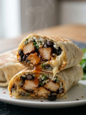 Honey Chipotle Chicken Burrito Recipe