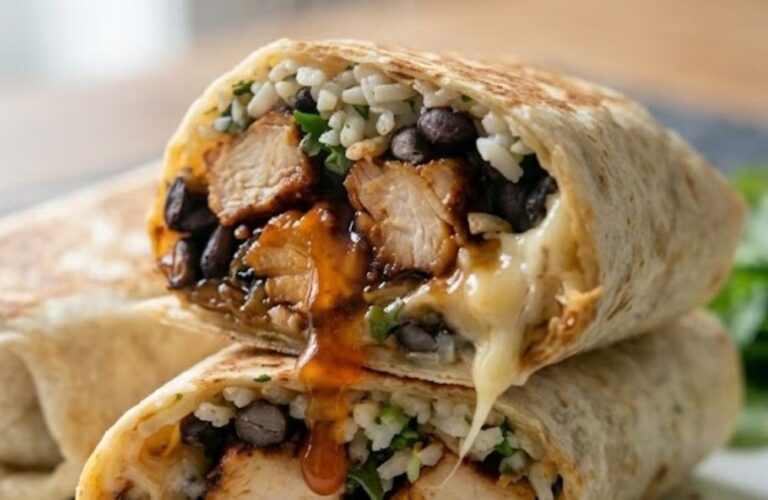 Honey Chipotle Chicken Burrito Recipe