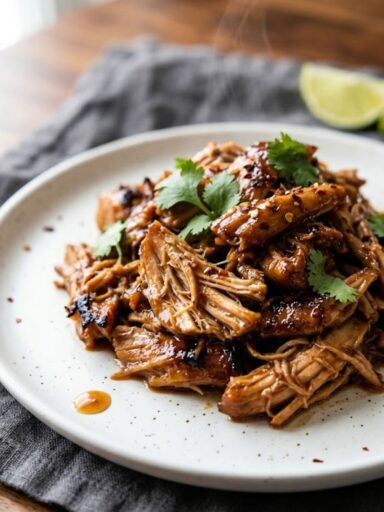 Honey Chipotle Crockpot Chicken Recipe