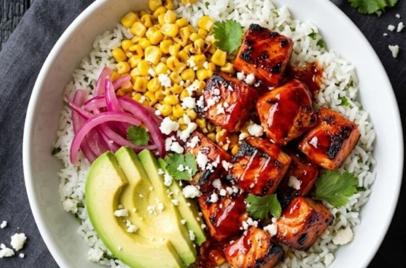 Chipotle Salmon Bowl Recipe