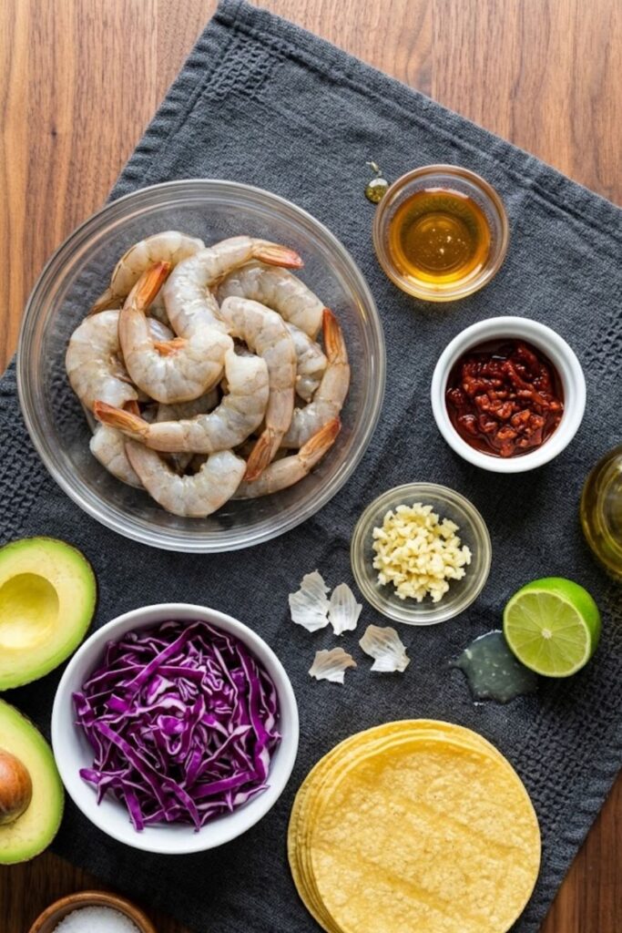 Honey Chipotle Shrimp Tacos Recipe