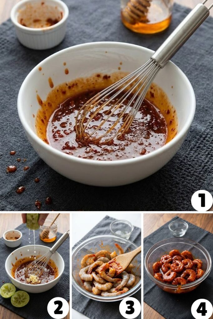 Honey Chipotle Shrimp Tacos Recipe