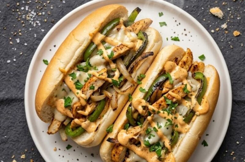Copycat Jersey Mikes Chipotle Chicken Cheesesteak Recipe