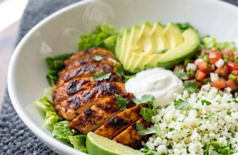 Low Carb Chipotle Bowl Recipe