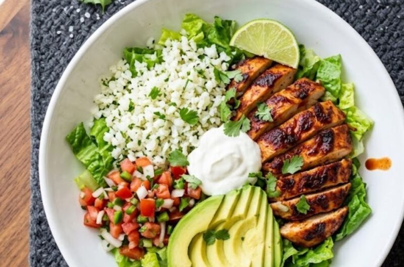 Low Carb Chipotle Bowl Recipe