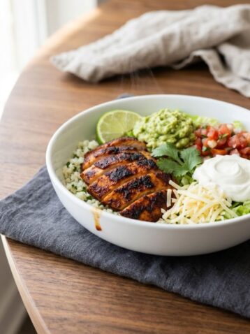 Low-Carb Keto Chipotle Bowl Recipe