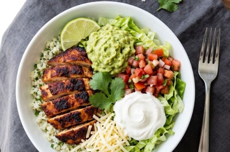 Keto Chipotle Bowl Recipe