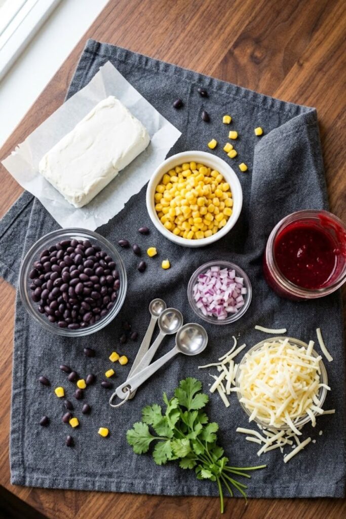 Raspberry Chipotle Black Bean Dip Recipe