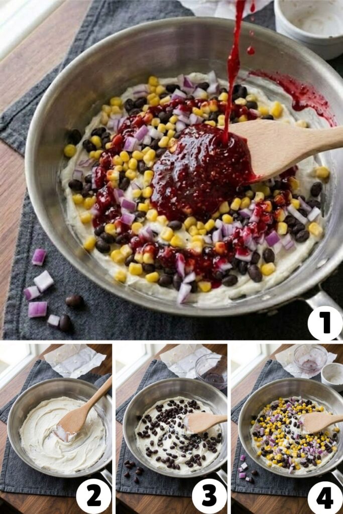 Raspberry Chipotle Black Bean Dip Recipe