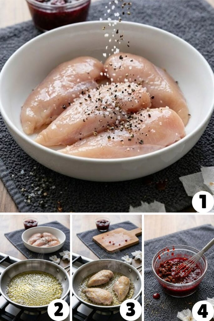 Raspberry Chipotle Chicken Recipe