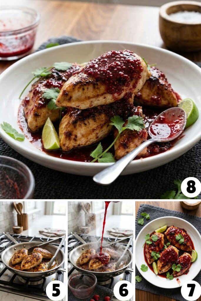 Raspberry Chipotle Chicken Recipe