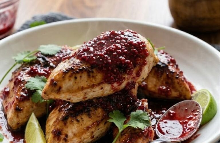 Raspberry Chipotle Chicken Recipe