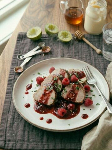 Raspberry Chipotle Pork Tenderloin Recipe