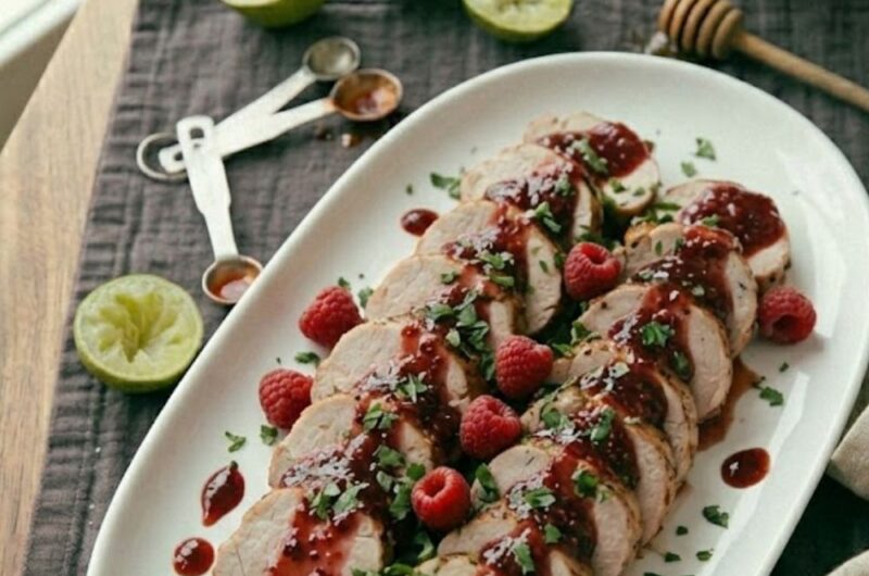 Raspberry Chipotle Pork Tenderloin Recipe