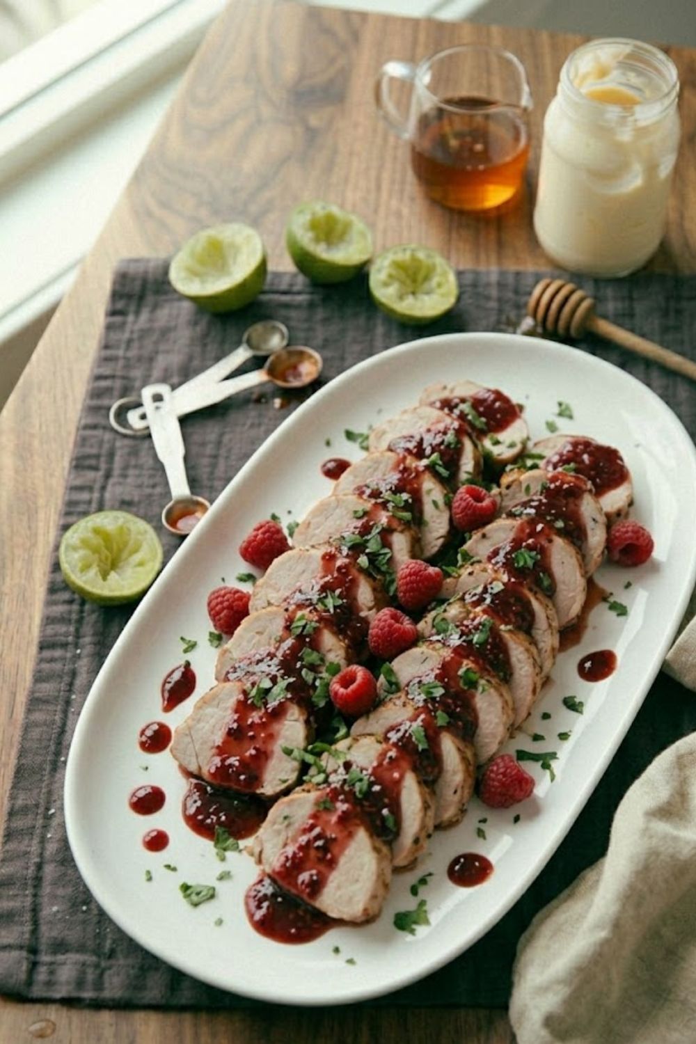 Raspberry Chipotle Pork Tenderloin Recipe