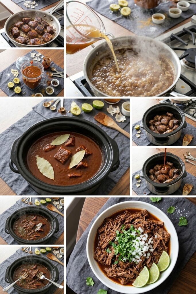 Slow Cooker Chipotle Barbacoa Recipe