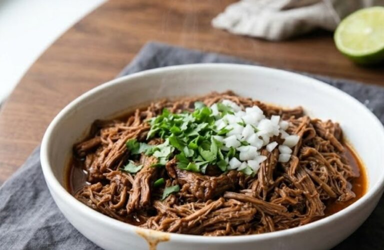 Slow Cooker Chipotle Barbacoa Recipe