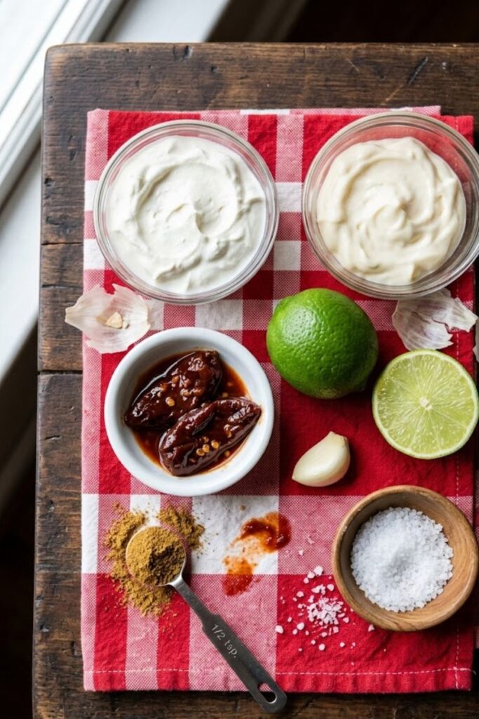 Smoky Chipotle Lime Crema Recipe