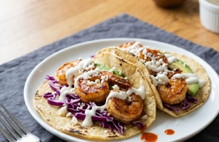 Smoky Chipotle Shrimp Tacos Recipe