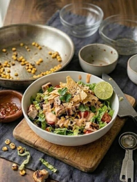 Southwest Chipotle Salad Recipe