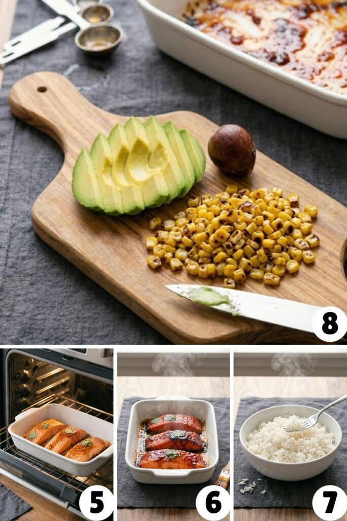 Spicy Chipotle Honey Salmon Bowls Recipe