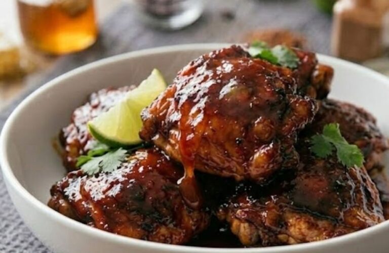Sticky Honey Chipotle Chicken Recipe